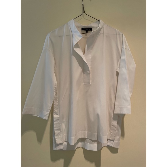 Lafayette 148 New York Tops - Lafayette 148 White Blouse